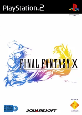 Final Fantasy X box cover front